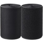 Sew On Hook And Loop Tape For Fabric  4  X 18   Black  Strong Adhesive Fastener
