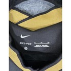 Nike Brazil Cbf Soccer Jersey Black Gold Mens Xl Dri-fit Football Shirt