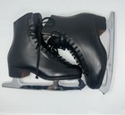 Riedell Ice Skates -silver Star Professional  Freestyle  Skating Shoes - Size 8