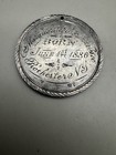 Pair Of 1878 Trade Dollar Love Tokens - Fee Brothers Bitters - Marguerite   Leo