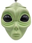 97    Vintage 12  Alien Pops Green Alien Head Plastic Blow Mold Display No Sign
