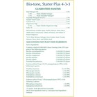 Espoma Organic Bio-tone Starter Plus 4-3-3 Starter Plant Food  25lbs