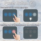 Dididada 36 X 30 Inch Led Bathroom Mirror With Lights 3 Color Adjustable Brig   