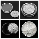 25 Direct Fit 40mm Airtight Holders Capsule - 1 Oz Silver Libertad  1996   Coins