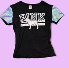 Victoria   s Secret Pink Mermaid Flip Sequin Set Top S Leggings Xl Rare