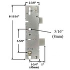 P1000 Active Gearbox  45 92 Mortise Lock Case Body  American Version