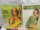 7 Vtg Retro Needlework Knitting Magazines Good Housekeeping Vogue Knitting R69jk