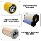 Maintenance Filters Kit Compatible With Caterpillar Compact Track Loader
