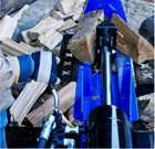 Full Beam 30-ton Horizontal vertical Gas Powered Hydraulic Log Splitter With 223