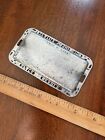 Vintage 60s Space Needle Seattle Mini Silver Key Dish Trinket Tray Made In Japan