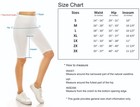 Women s Cotton Biker Shorts     High Waist 10  Inseam Workout Sports Yoga Running