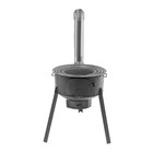 Wood Burning Stove With 3 Wok Rings  Multifunction Wood Burning Stove