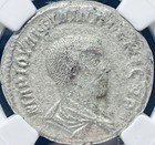 Child Roman Emperor Philip Ii 247ad-249ad Tetradrachm Provincial Ngc Graded Vf