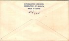 1957 Ipoh Malaya Commemorative Independence Fdc First Day Cover