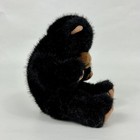 Russ Berrie Blacky Bear Plush Stuffed Animal Black Tan Small 6    Sitting Toy