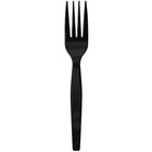 Karat Ps Plastic Medium-heavy Weight Forks Bulk Box - Black - 1 000 Ct  U2050b