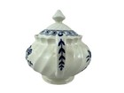 Johnson Bros Nordic Blue Sugar Bowl Ironstone England Cottagecore