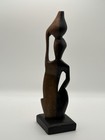 African Tribal Hand Carved Wood Statue Human Figure Wooden Sculpture 10   