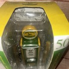 Vintage 1950 Deere Gas Pump Replica Coin Bank With 1937 Deere Gas Pump Nos