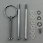2 3tier  Hardware Rod Plate Fitting Stand Party Wedding Cake Handle Cupcake