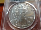 2017 1 Oz American Silver Eagle  1 - Pcgs Ms70 First Strike Flag Label