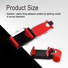 Steering Wheel Phone Mount Holder For Iphone 14 13 12 11 Pro Max xr Color  Red