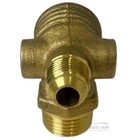 Puma Air Compressors Oem Small 1 2  Brass In Tank Check Valve 2414036rx