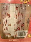 Vintage Garfield Poses Curtain Draperies 50x63 New
