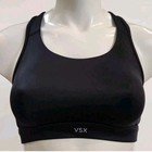 Vsx Sport By Victoria s Secret Black Racerback Athletic Yoga Run Sports Bra  S