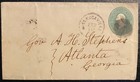 1883 Gov  Alexander H Stephens Cover  Confederate Vp