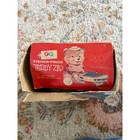 Vintage Fisher-price Teddy Zilo No 734 Wooden Musical Pull Toy With Box 1950s