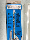 Vintage Craftsman Yankee Spiral Ratchet Screw Driver Drill 3 Bits Nice Mint Nos