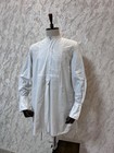 Antique French Vintage Man s Shirt Circa 1920s With Embroidery Gents Dress Shirt