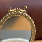 Ideal Petite Princess Dollhouse Vanity Mirror   Sink Vintage 1960s Some Wear Mcm