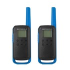 Motorola Solutions T270 Two-way Radio Black W blue Two-pack Walkie Talkies Frs
