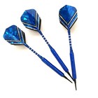 2 Sets Steel Tip Darts Barrel Aluminum Shafts Professional Dart Set - 6pcs Total