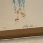 Leroy Neiman Signed Numbered 1972 Framed Lithograph Pierrot The Juggler
