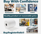 3 1 8  X 230  Thermal Pos Receipt Printer Roll Paper Bpa Free Usa 50 Rolls - New