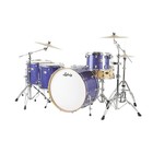 Ludwig Centennial Zep 4-piece Shell Pack Blue Sparkle Refurbished