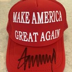 President Donald Trump Make America Great Again Maga Signed Autographed Hat Cap