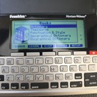 Franklin Merriam Webster Electronic Pocket Dictionary Mwd-1490 New Batteries