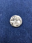 Ancient Hindu Shahi Silver Jital Coin - Medieval India Bull   Horseman