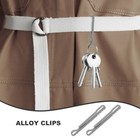 Hook Keychain Clip Bottle Opener Hanging Buckle Spring Snap Titanium Carabiner