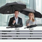 Siepasa Compact Travel Umbrella - Windproof Auto Open close Small Folding Umb   