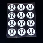 Lululemon Heat Transfer 12pcs Iron On Logo Reflective Silver   White  Sports Diy