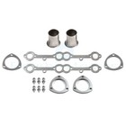 For Small Block Chevy Gmc Heavy Duty Truck 73-85 Header Exhaust Stainless Steel