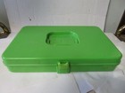 Vintage Wilson Wil-hold Plastic Sewing Box With Thread Green Made In Usa