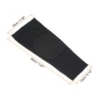 Knee Pads  Eva Leg Sleeves For Volleyball Basketball - Black  X-large