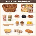 Wooden Play Food Sets For Kids Kitchen  Bakery Pretend Play Toy Food For Todd   