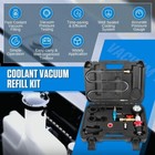 Coolant Vacuum Refill Kit Time-saving Vacuum Coolant Refill Kit Well-sealed Cool